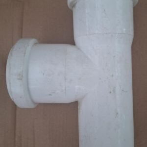 Trójnik kanalizacji wewnętrznej 50x50<90 biały